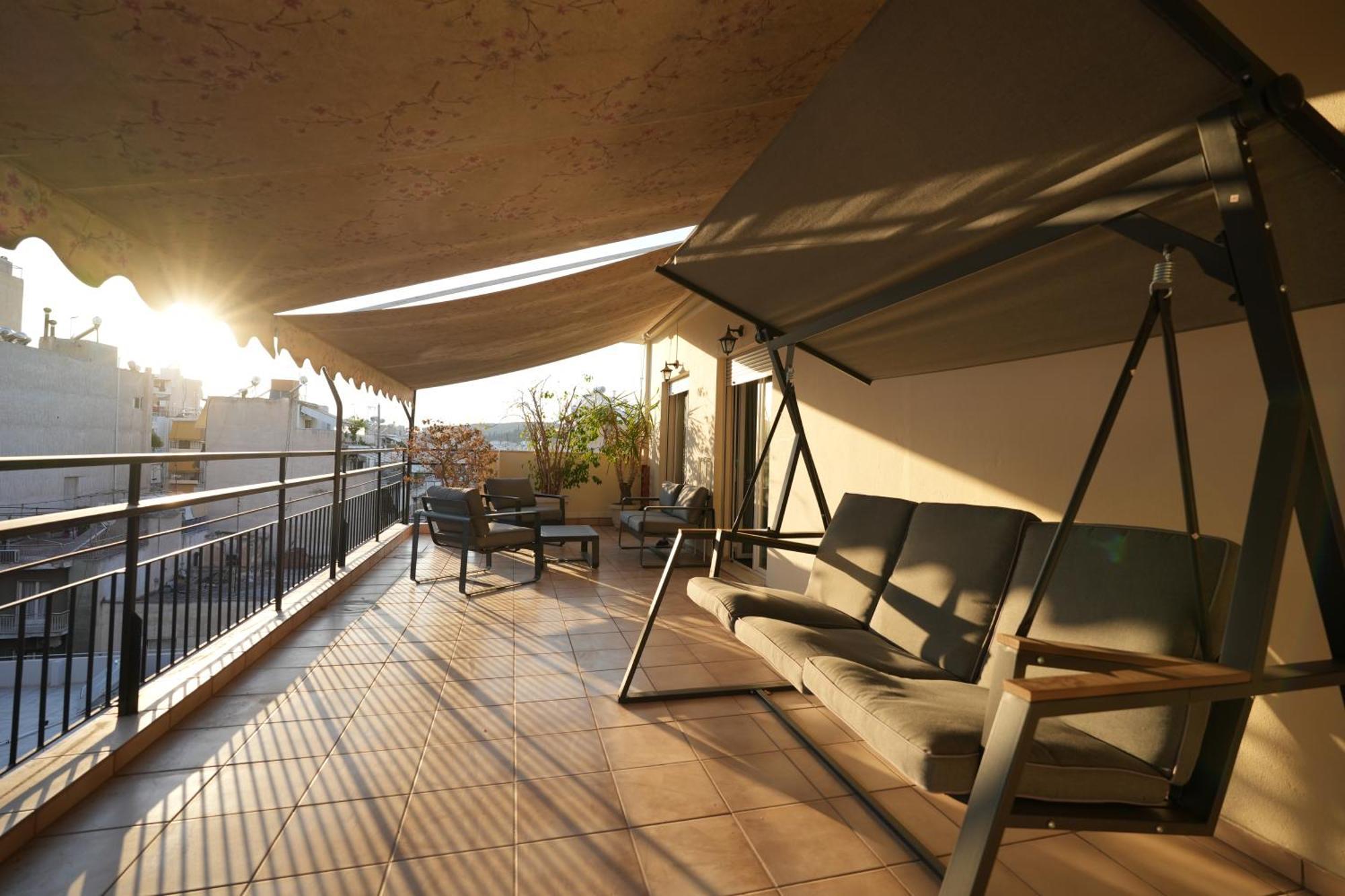 Апартаменты Modern Athenian Penthouse Экстерьер фото